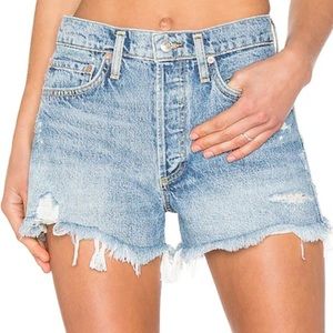 AGOLDE parker long shorts